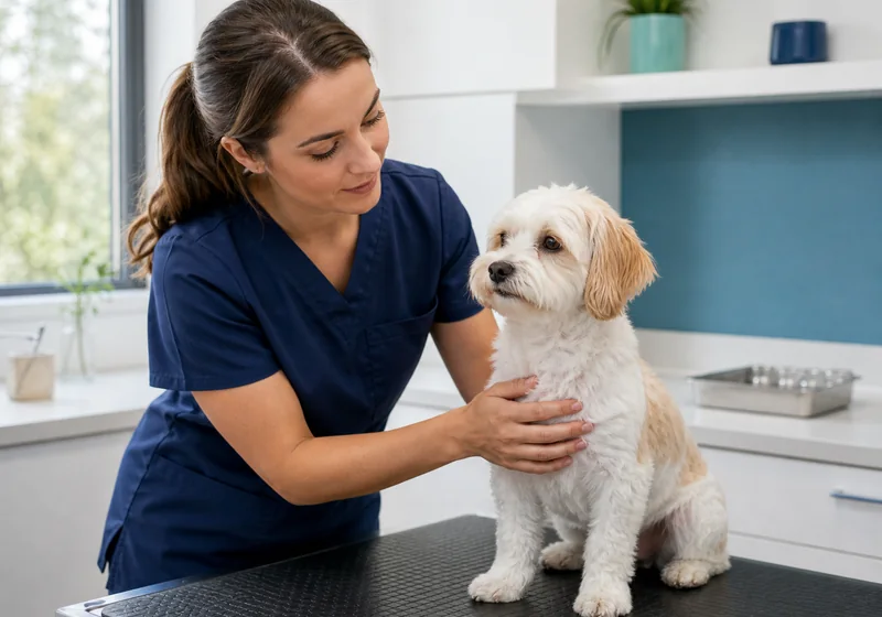 Consulta veterinaria preventiva y vacunación